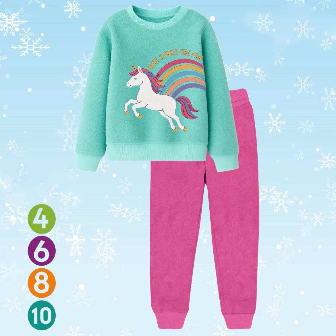 بيجامة بولار الحصان bonbon