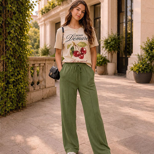 بيج * زيتى cherry بيجامة
