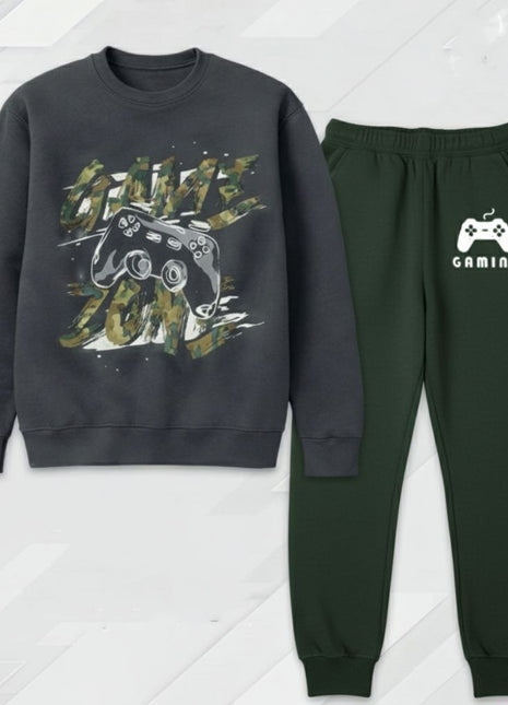 بيجامة ميلتون ba2m بلاى ستيشن رصاصى