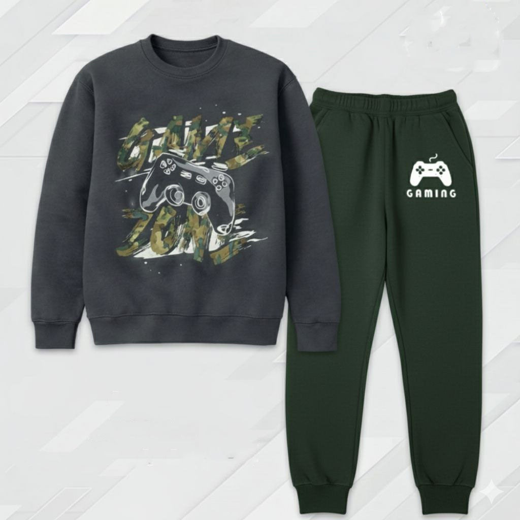 بيجامة ميلتون ba2m بلاى ستيشن رصاصى