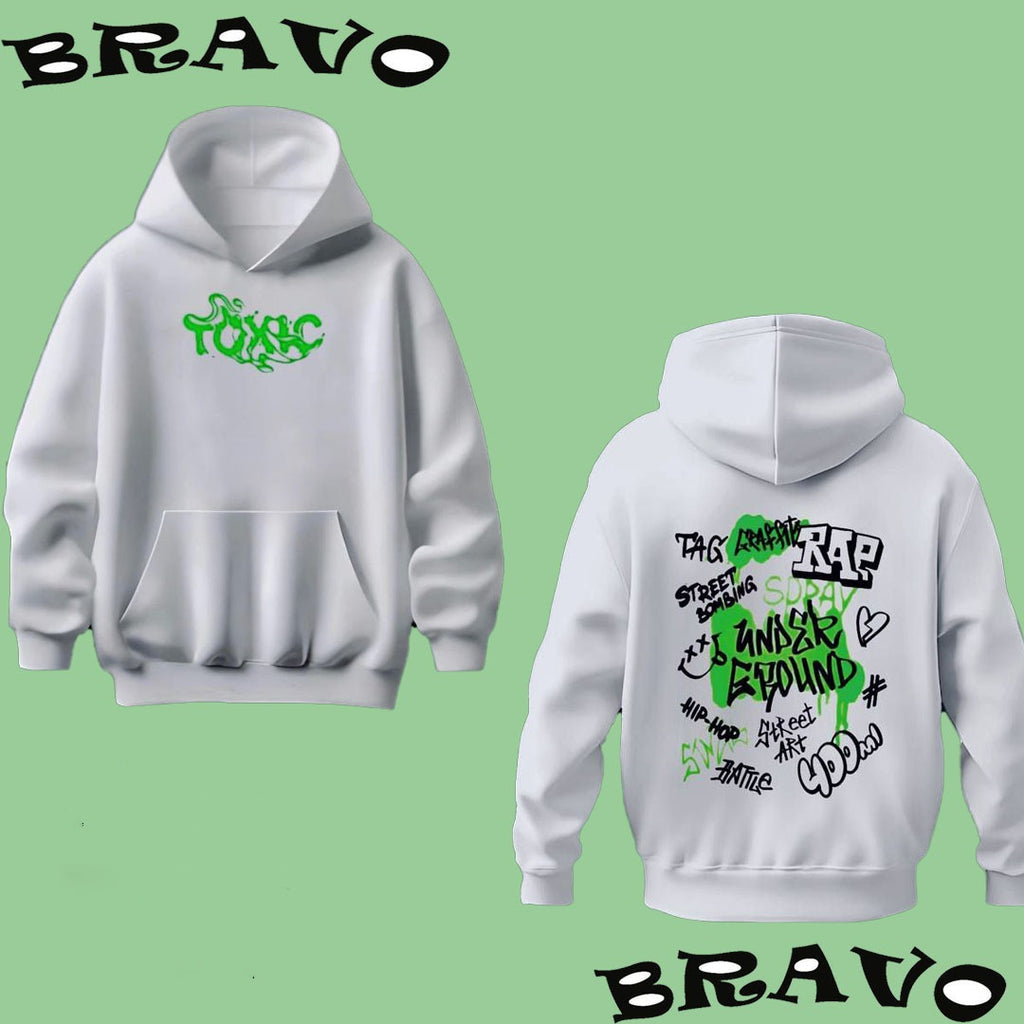 هودي ميلتون مبطن من الداخل أبيض