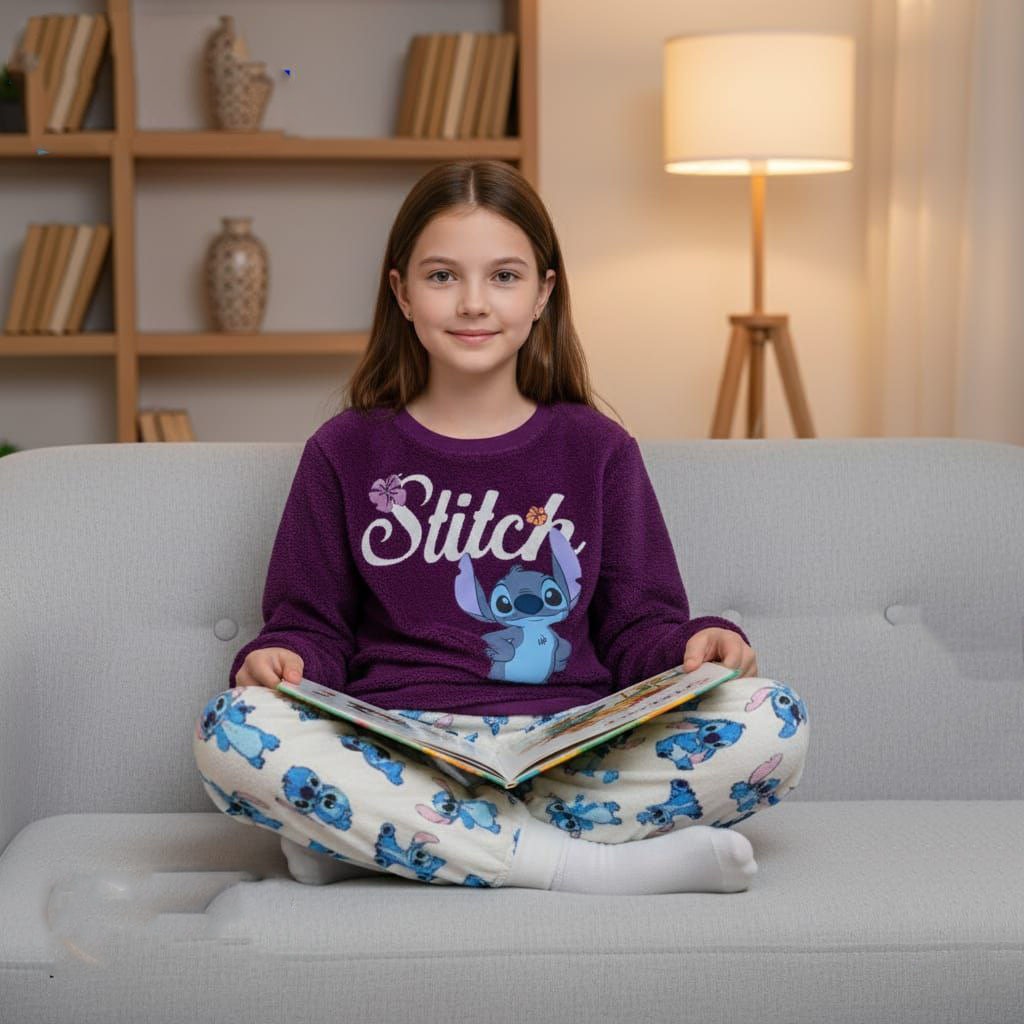 بيجامة kidlo بولار ستيتش موف