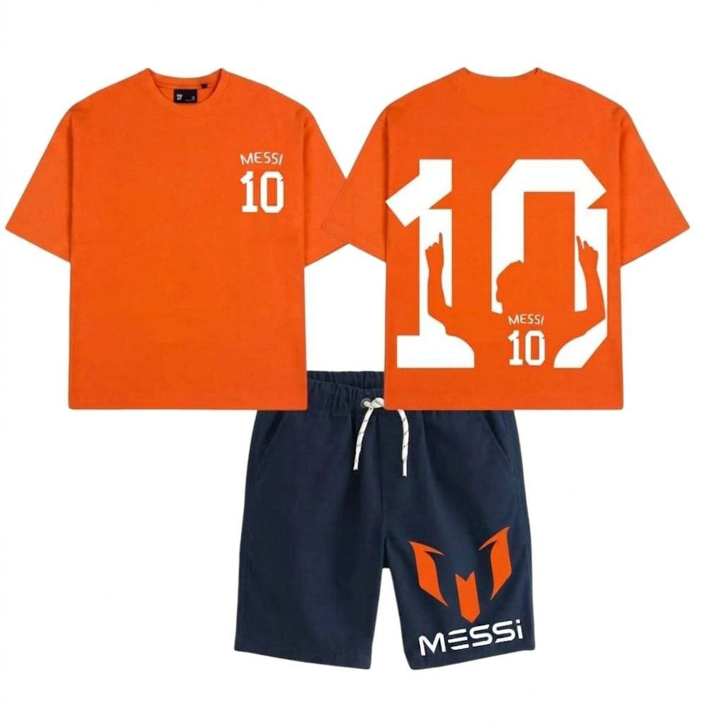 بيجامة MESSI  برتقالى