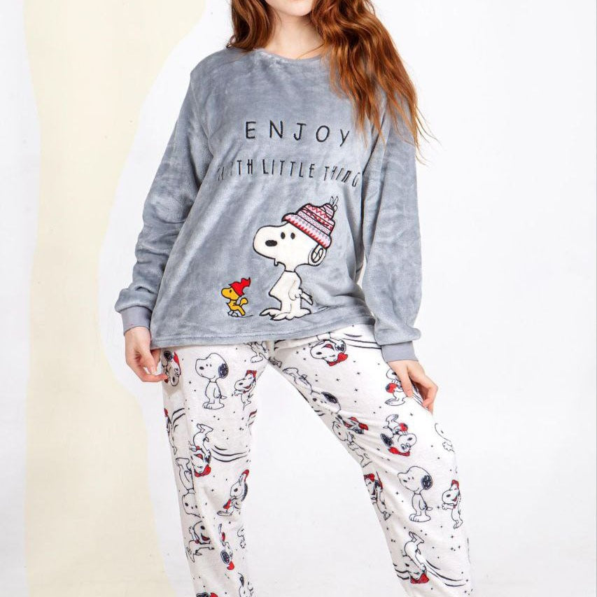 بيجامة بولار كلب ZUMBA رصاصى