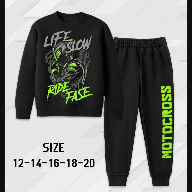 بيجامة ميلتون RIDE FAST BA2M اسود