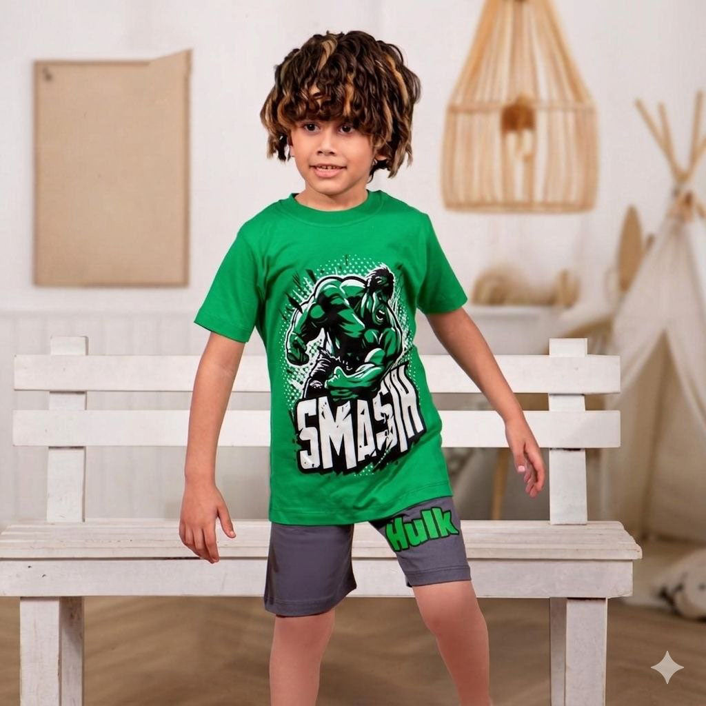 بيجامة smash اخضر