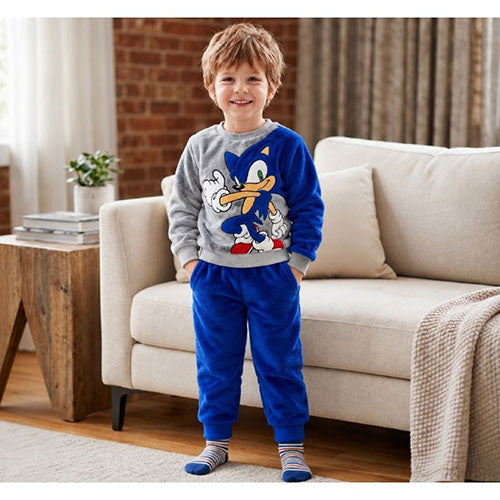 رصاصى sonic بيجامة