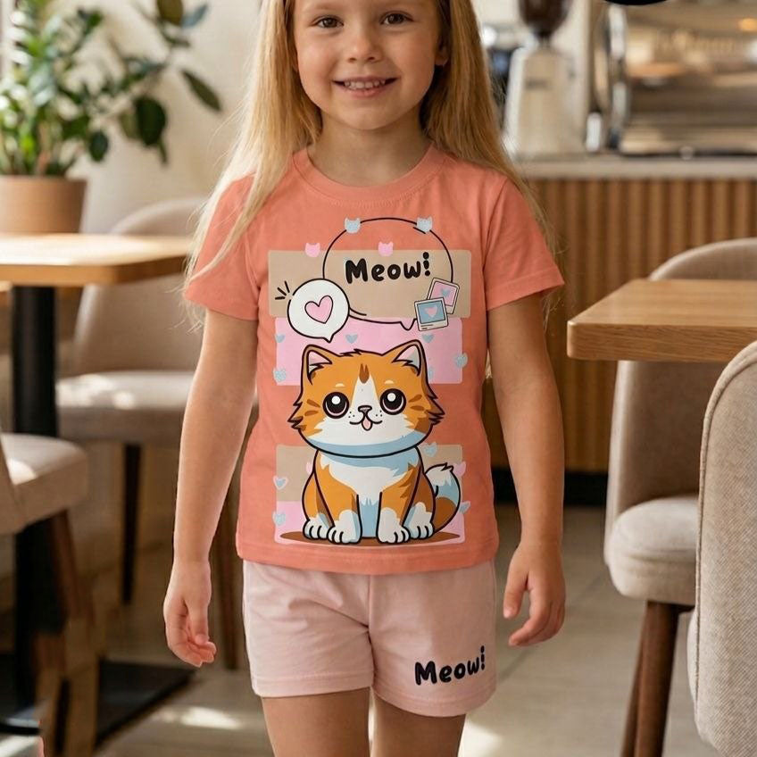 بيجامة القطة بصلى