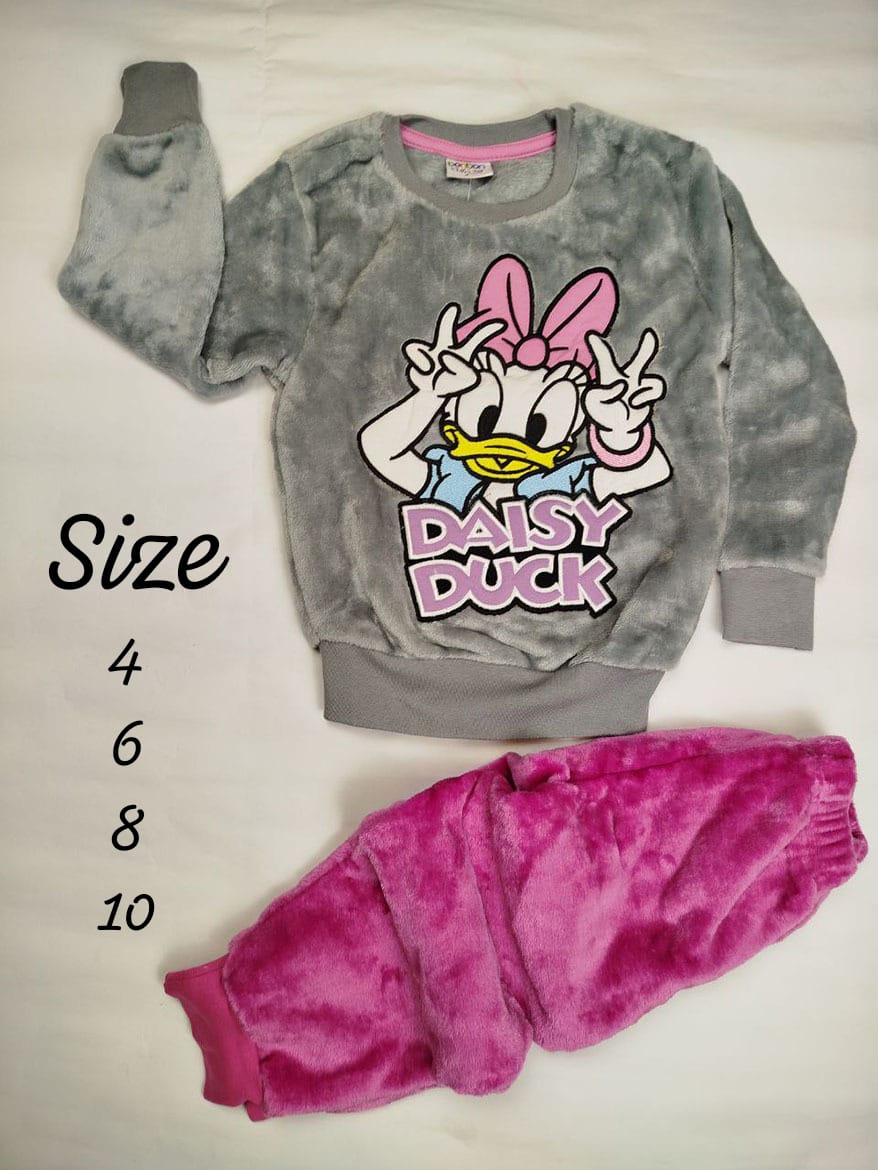 بيجامة بولار تويتى bonbon رصاصى * بنطلون موف