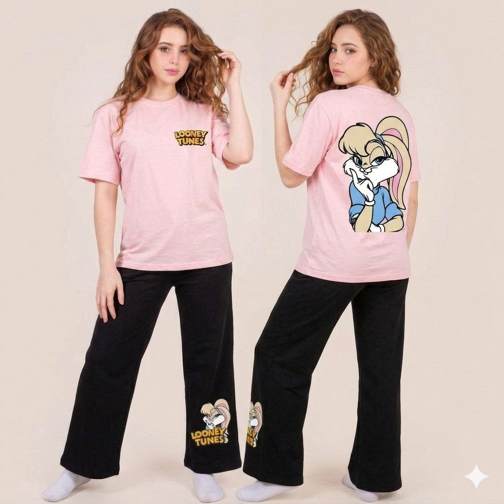 بيجامة kidlo بينك looney tunes