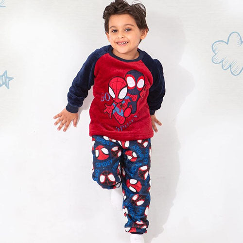 احمر* كحلى  Spider man بيجامة