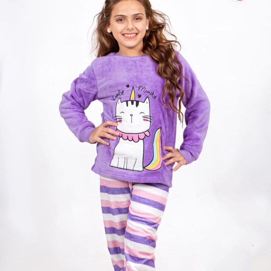 بيجامة ZUMBA  بولار القطة