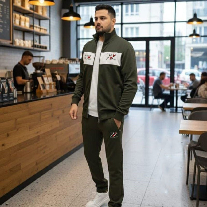 ترنج رجالى مقاسات خاصة زيتى غطس مبطن