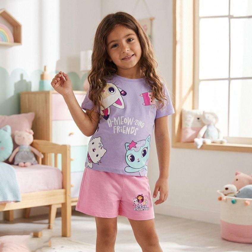 بيجامة قطط موف