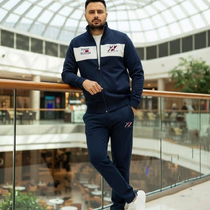 ترنج رجالى مقاسات خاصة كحلى غطس مبطن